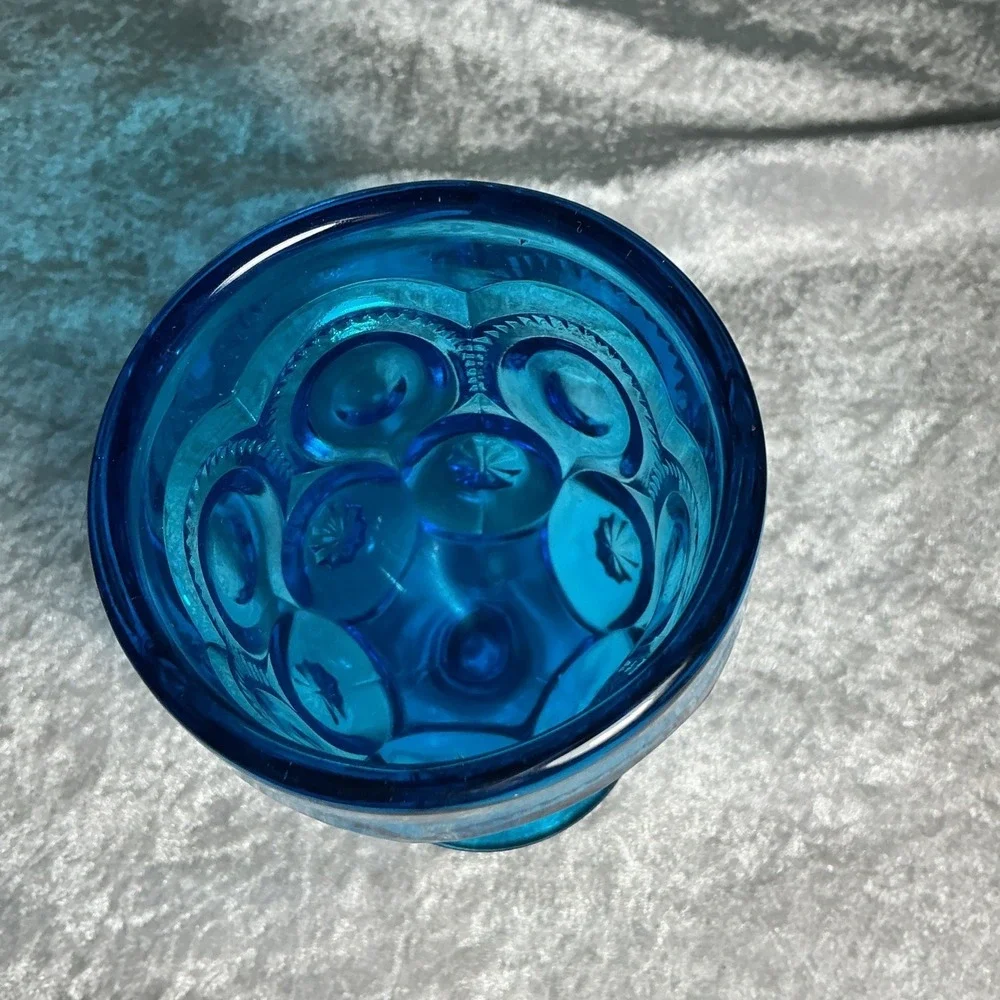 Cobalt Blue LE Smith Glass Moon and Star 6